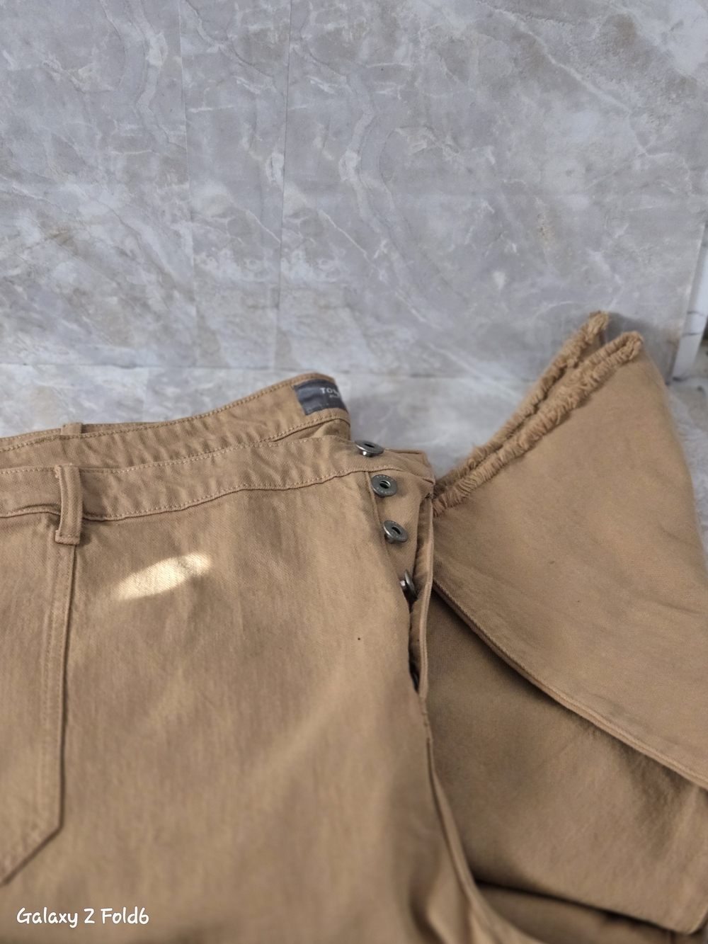 Torrid Plus Size Tan Straight-Leg Button-Fly Pants